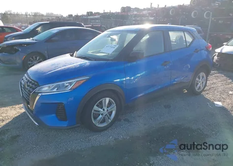 2021 Nissan Kicks S Xtronic Cvt z USA, uszkodzony, nr VIN 3N1CP5BV4ML470090